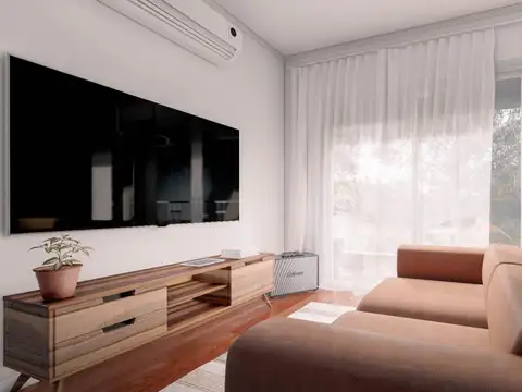 Departamento 2 ambientes con 1 baño