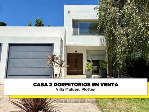 Casa 2 dormitorios en venta Villa Muluen Plottier