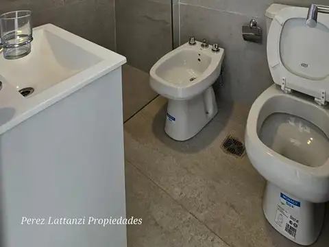 Departamento 2 ambientes con 1 baño