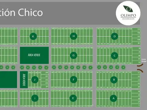 Terreno en Venta 25  mts Fondo
