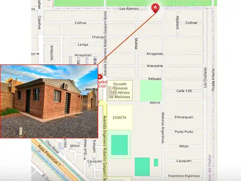 Departamento 4 ambientes con 2 baños