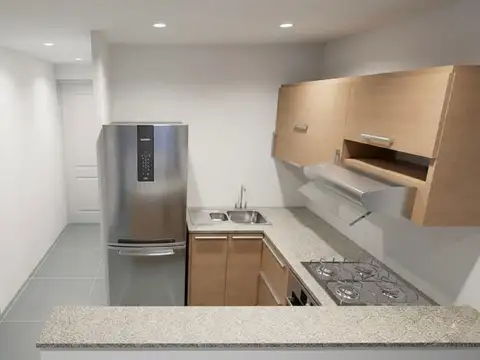 Departamento 2 ambientes con 1 baño
