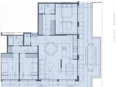 Departamento en Venta de 4 ambientes