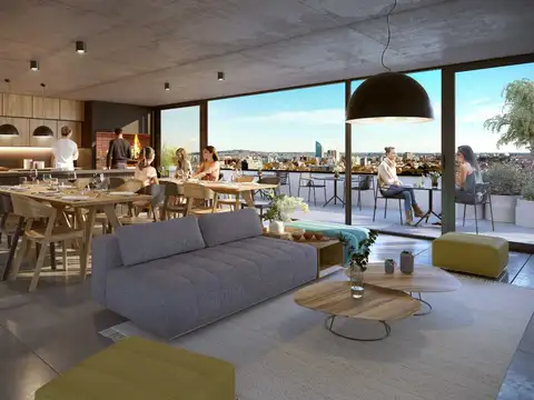 Venta Apartamento 1 dorm en Cordon con Amenities