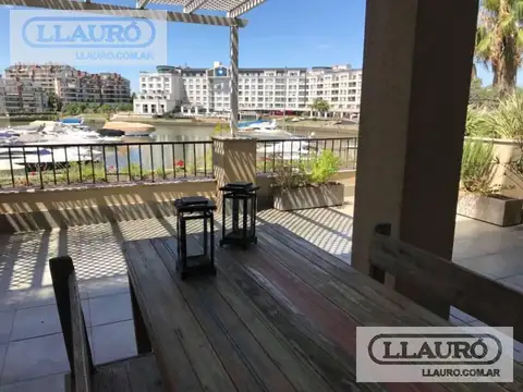 EN VENTA con renta espectacular 2 ambientes amoblado al rio en Terrazas de la Bahia 1, Nordelta