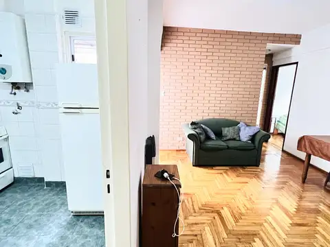 Departamento 2 ambientes con 1 baño