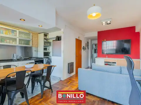 Departamento 3 ambientes con 1 baño