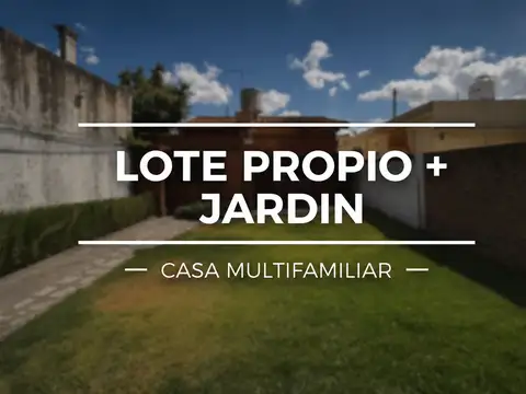VENTA 2 CASAS 3 AMB RAMOS MEJIA LOTE PROPIO