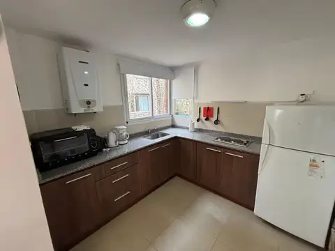 Departamento 2 ambientes con 2 baños