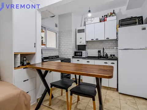 Departamento 2 ambientes con 1 baño