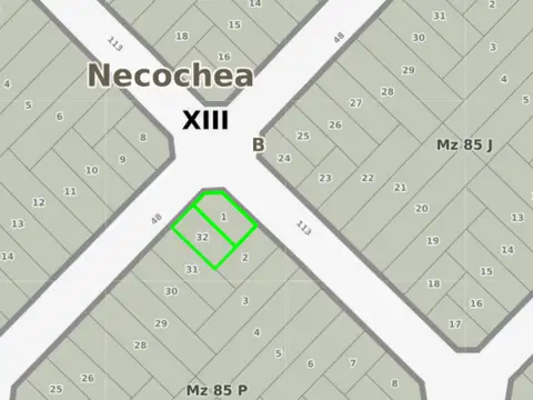 En venta dos terrenos en Necochea V389