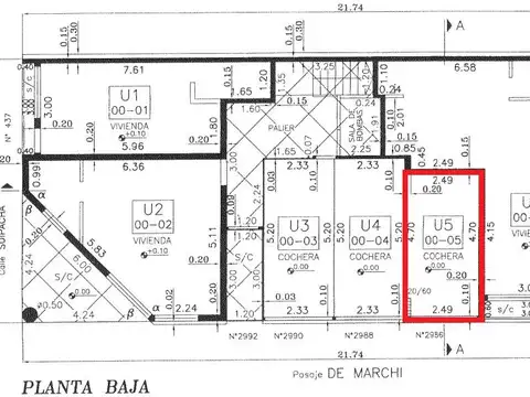 Cochera en venta barrio agote oportunidad inversion ubicacion amplio