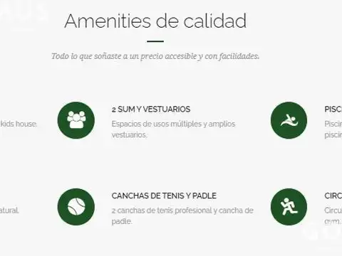 Terreno en Venta 30  mts Fondo