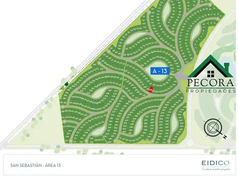 Terreno - Interno - San Sebastian - Area 13 - Lote 248