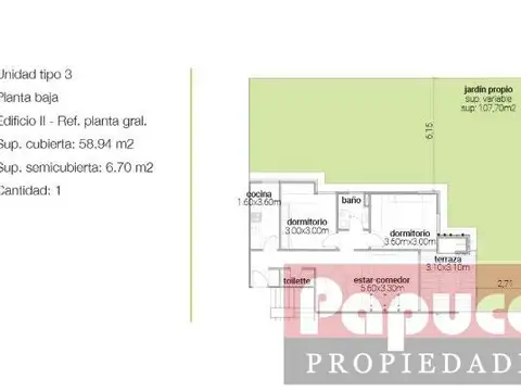 Departamento en Venta en Ingeniero Maschwitz, USD 185.000