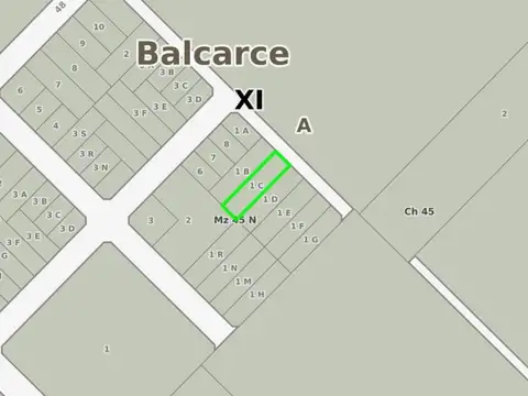 Terreno en Venta en Balcarce, USD 32.000