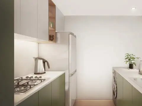 Departamento 2 ambientes con 1 baño