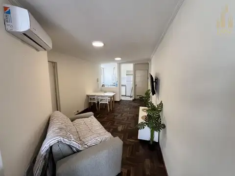 Departamento 2 ambientes con 1 baño