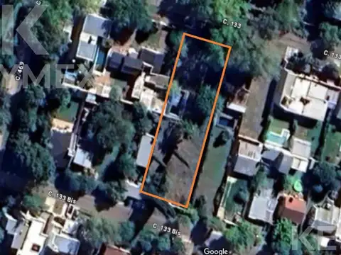 Terreno en Venta 62  mts Fondo