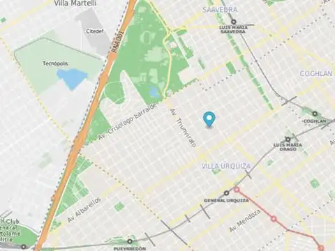Venta de terreno en Villa Urquiza