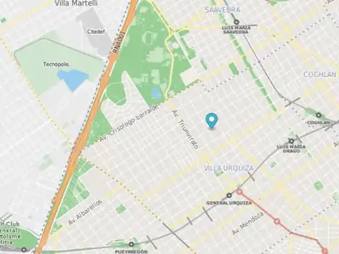 Venta de terreno en Villa Urquiza