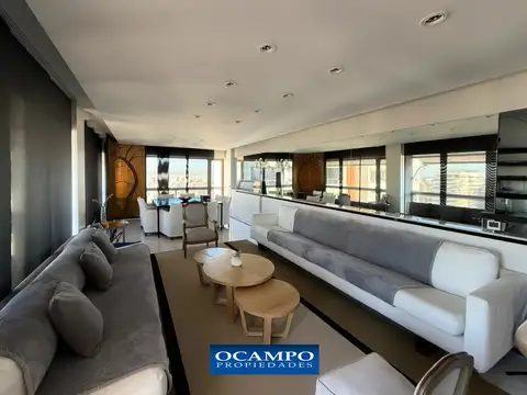 Alquiler de exclusivo penthouse dúplex 7 ambientes con terraza en Belgrano