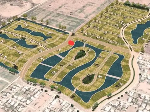 Terreno en Nuevos Aires, barrio La Isla de 1000m2