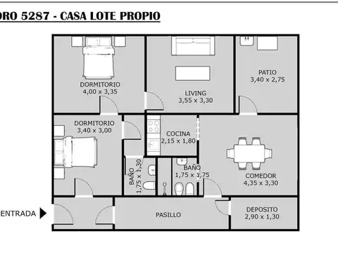 Casa en Venta de 3 dormitorios