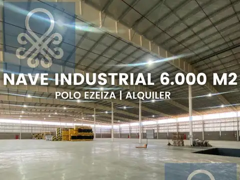 Nave industrial de 6.000 m2 en Polo Industrial Ezeiza