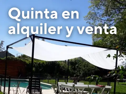 Quienta en venta y alquiler en Tortuguitas