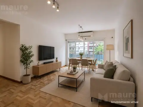 3 ambientes reciclado en venta en Colegiales (por escalera)