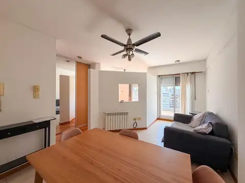 DEPARTAMENTO DE 1 DORMITORIO AMOBLADO Y CON RADIADORES Y AIRE ACONDICIONADO
