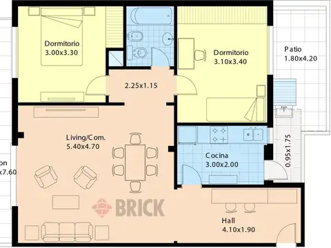 AV. MOSCONI AL 3200 1°