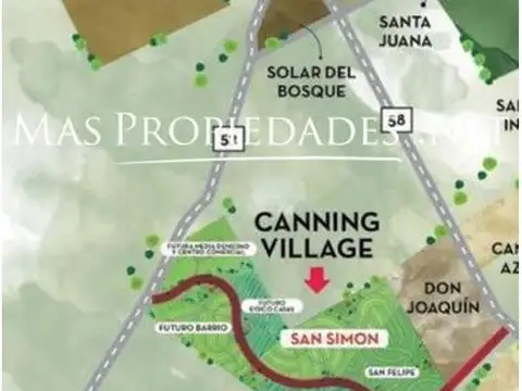 Terreno en Venta de 614,0 m2