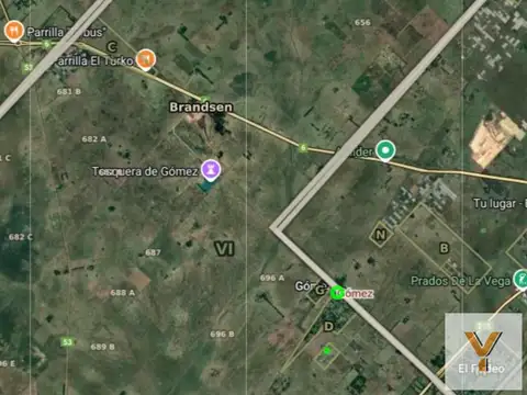 Terreno en Venta de 830,0 m2