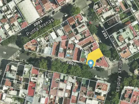 Terreno irregular de 210,5m2 Zonificación USAB2 PB   4 pisos