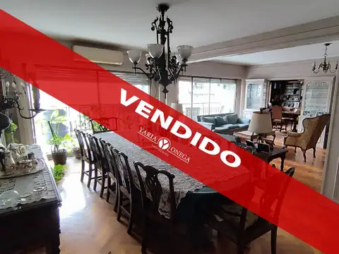 4 dormitorios + depend. en piso alto al frente