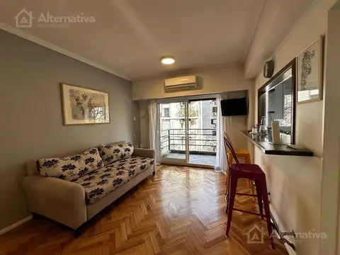 Departamento 2 ambientes con 1 baño