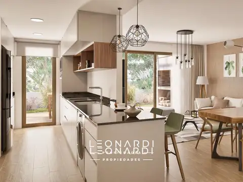 Departamento en Venta con 1 cocheras
