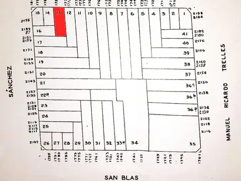 Terreno en Venta de 207,0 m2