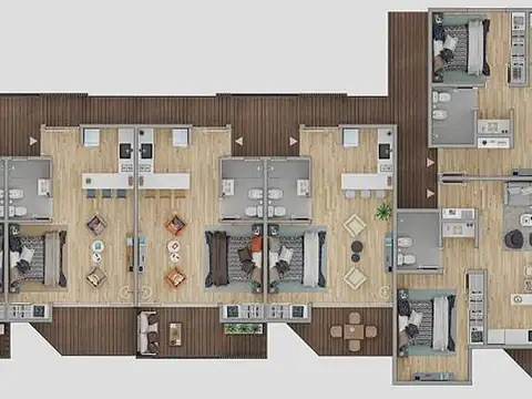 Departamento en Venta en El Once, USD 149.340