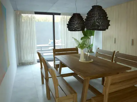 Venta Departamento duplex 4 ambientes con cochera y patio propio en Tigre