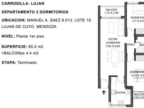Departamento en Venta de 4 ambientes