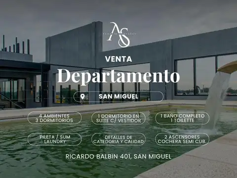 Departamento - San Miguel
