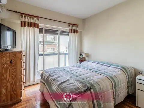 Venta departamento 3 ambientes 60M² balcón frente cochera cubierta doble apto crédito en Caballito