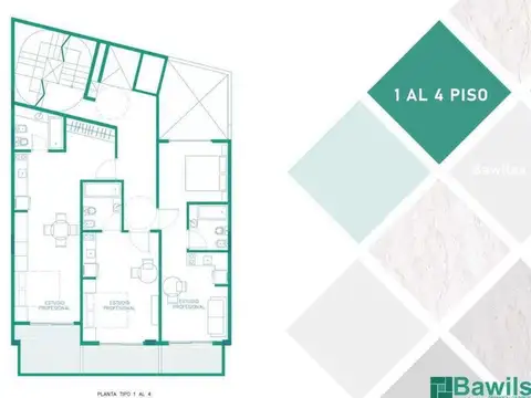 Departamento en Venta Apto profesional
