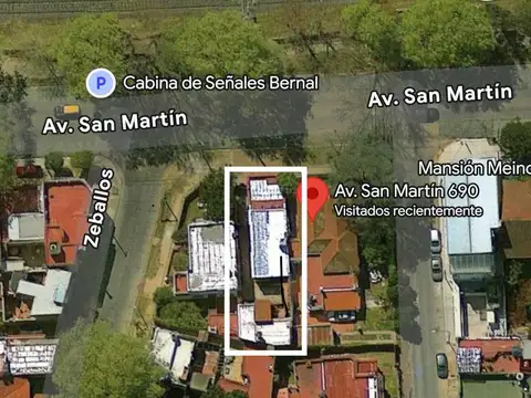 Lote - Terreno en venta para emprendimiento Av. San Martin - Bernal