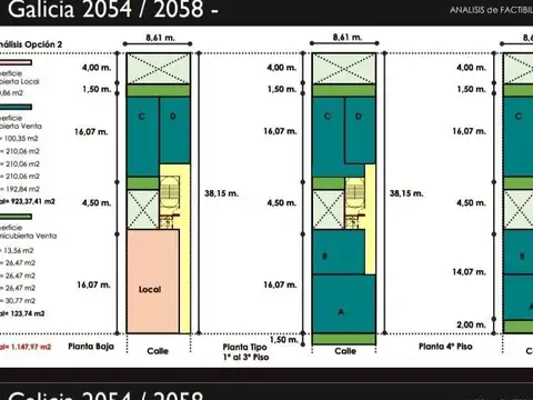 Terreno en Venta de 328,0 m2
