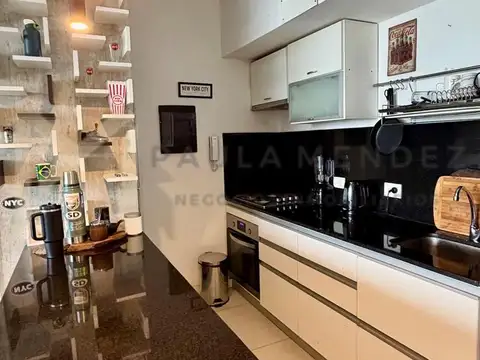 Departamento 2 ambientes con 2 baños