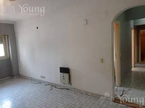 Departamento 3 ambientes con 1 baño